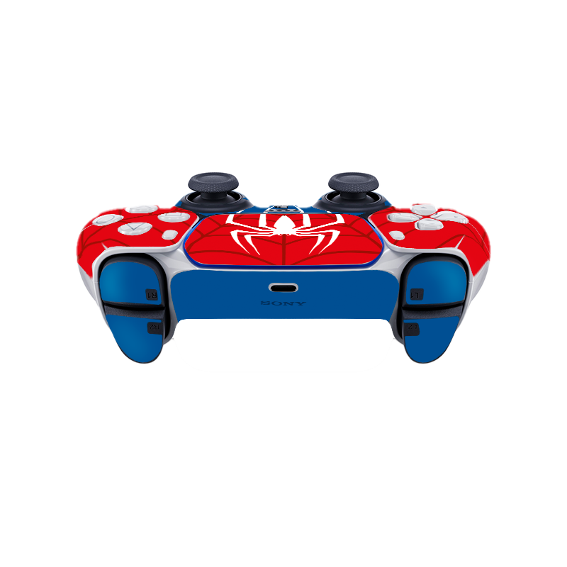 Spiderman Skin Playstation 5 DualSense Full Xonebrand