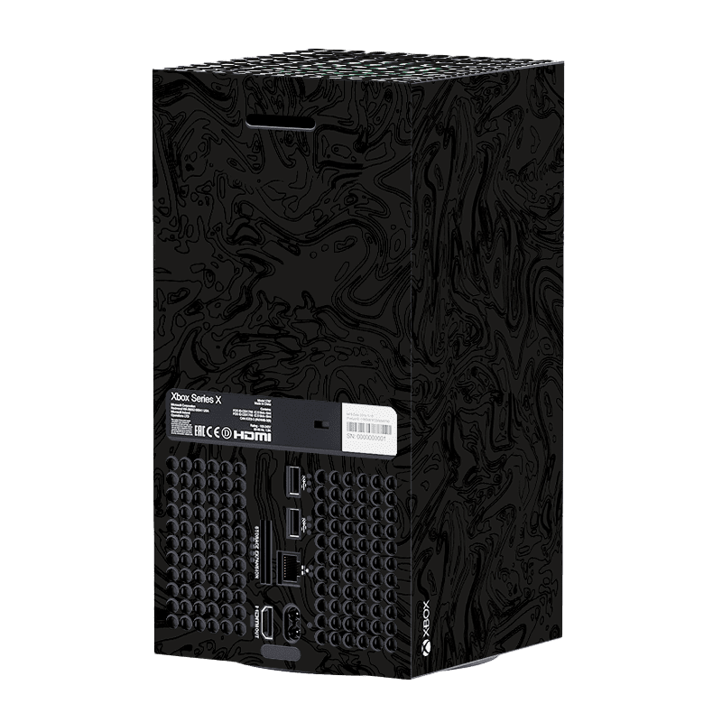 Black Line Xbox Series X Skin Xonebrand