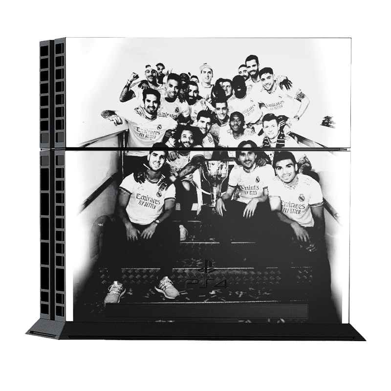 Real Madrid Skin Playstation 4 Fat Xonebrand
