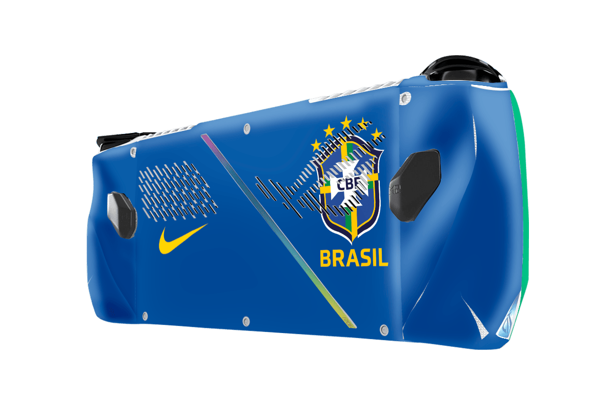 Selección Brasil Skin Asus Rog Ally Xonebrand