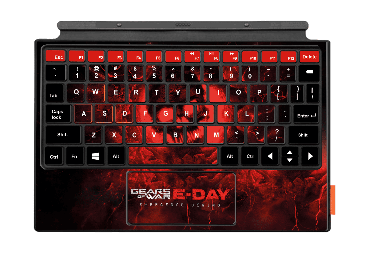 Gears of War E-Day OneXPlayer X1 Skin Xonebrand