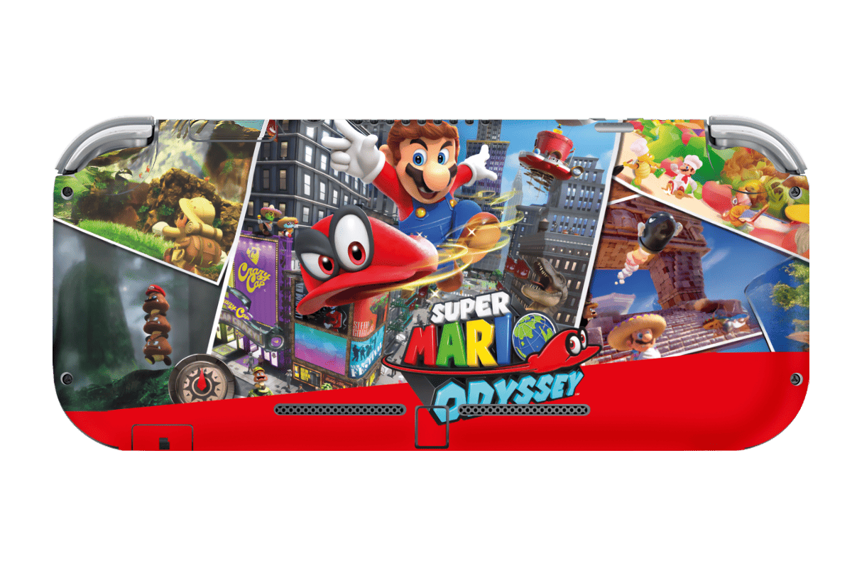 Super Mario Odyssey Nintendo Switch Lite Skin