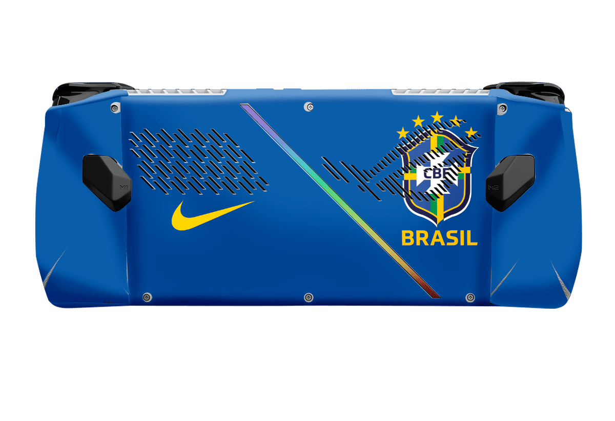 Selección Brasil Skin Asus Rog Ally Xonebrand