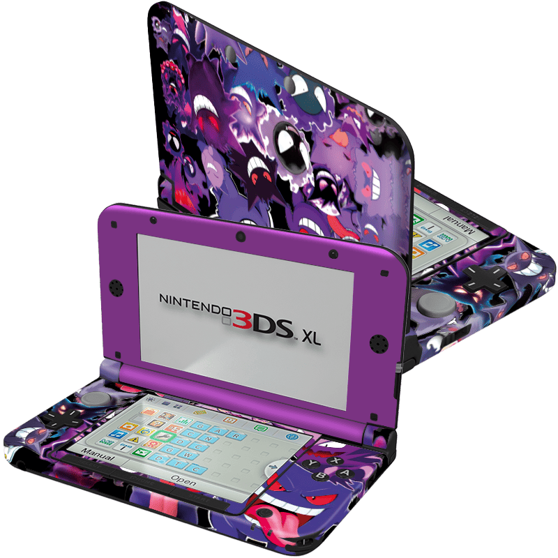 Pokemon Gengar Skin Nintendo 3Ds XL (2012)