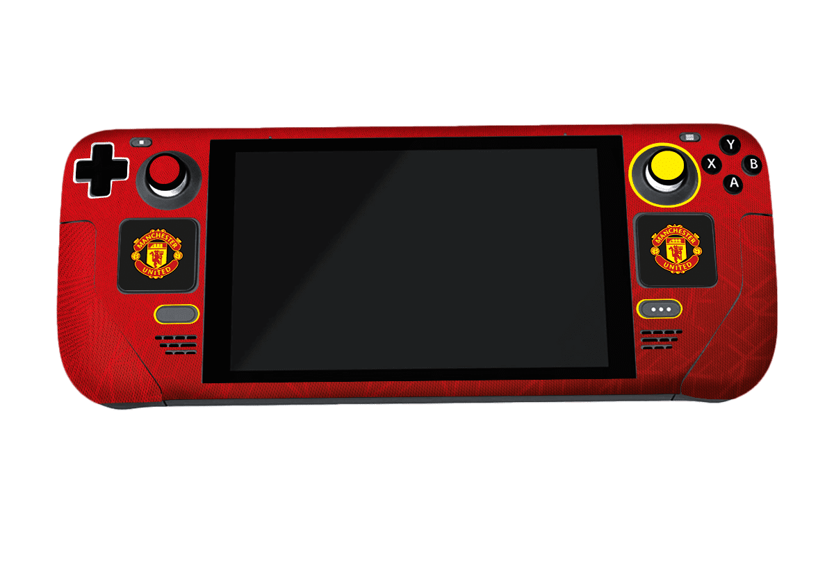 Manchester United Steam Deck Handheld Gaming Computer Skin