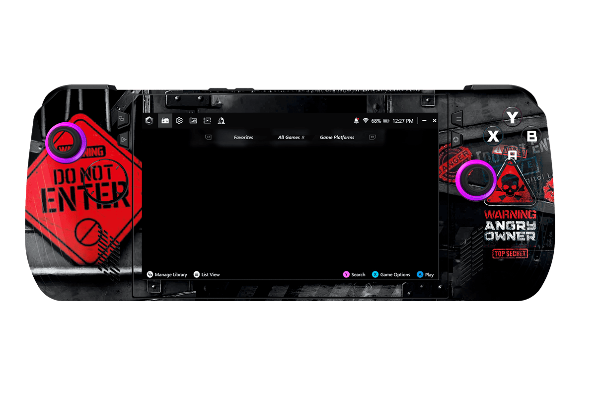 Skin para ASUS Rog Ally X edición Gamer Zone – Xonebrand