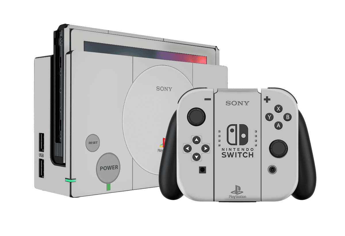 Modelo PS1 Skin Nintendo Switch (2017) Xonebrand