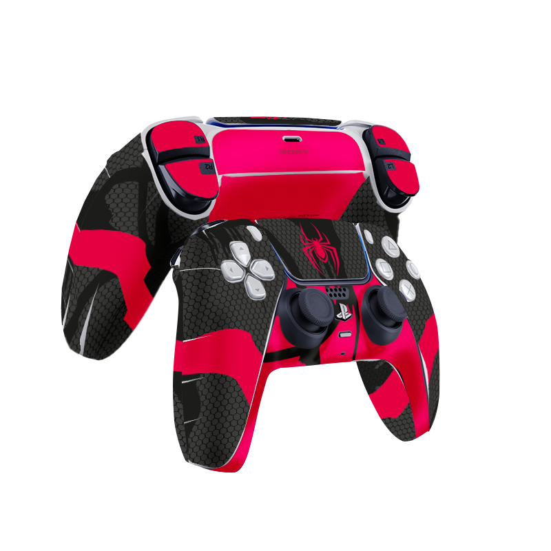Spiderman Miles Skin Playstation 5 DualSense Full Xonebrand