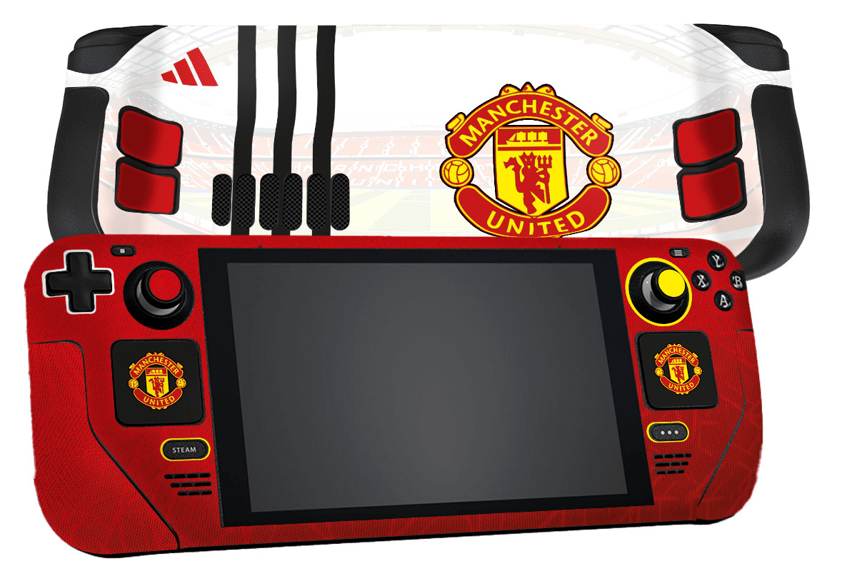 Manchester United Steam Deck Handheld Gaming Computer Skin