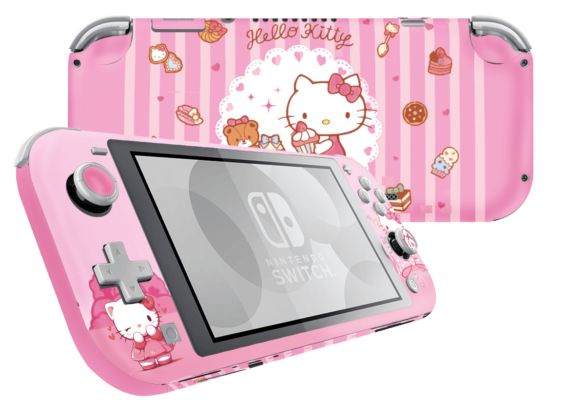 Hello Kitty Skin Nintendo Switch Lite