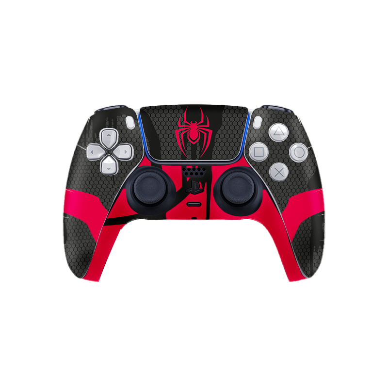 Spiderman Miles Skin Playstation 5 DualSense Full Xonebrand