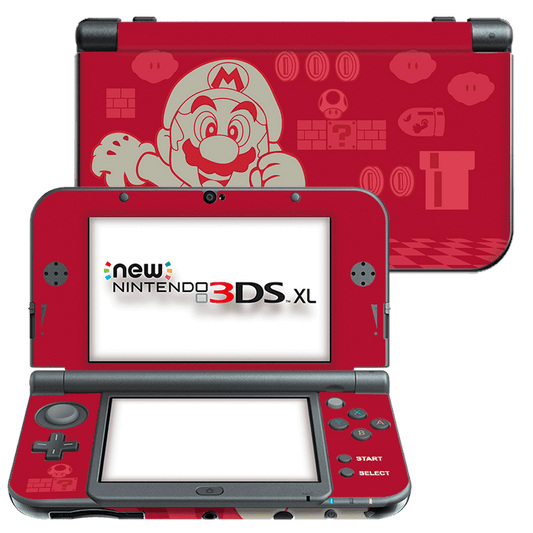 Super Mario Bros Nintendo New 3DS XL Skin