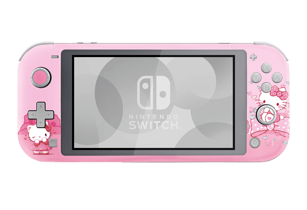 Hello Kitty Skin Nintendo Switch Lite