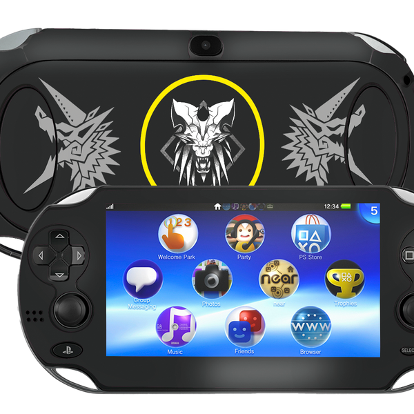 Monster Hunter Skin Playstation Portable PSVita Fat