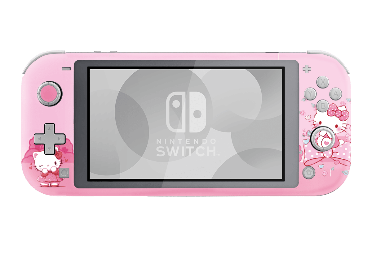 Hello Kitty Nintendo Switch Lite Skin