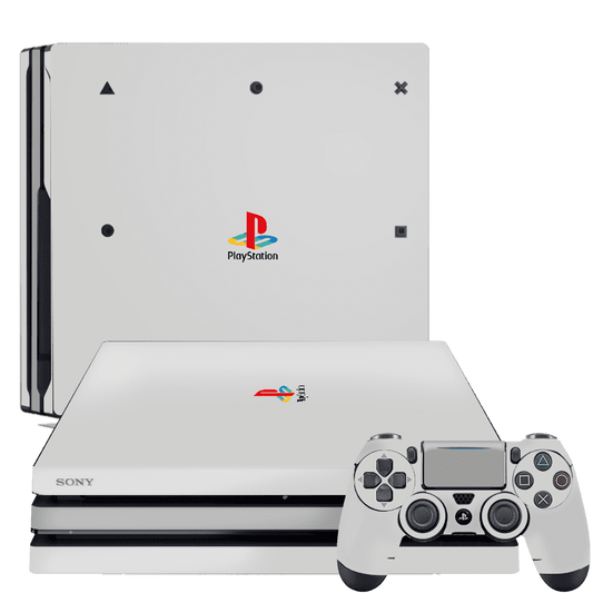 Edición Retro PS4 Pro Bundle Skin