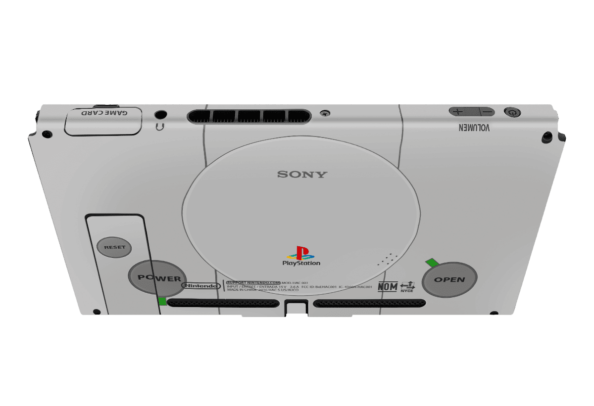 Modelo PS1 Skin Nintendo Switch (2017) Xonebrand