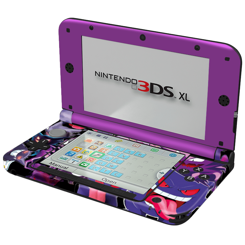 Pokemon Gengar Skin Nintendo 3Ds XL (2012)