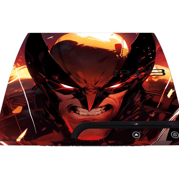 Wolverine Skin Playstation 3 Slim