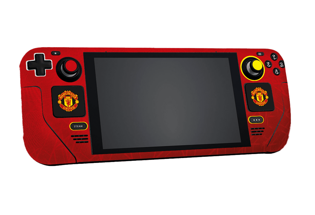 Manchester United Steam Deck Handheld Gaming Computer Skin