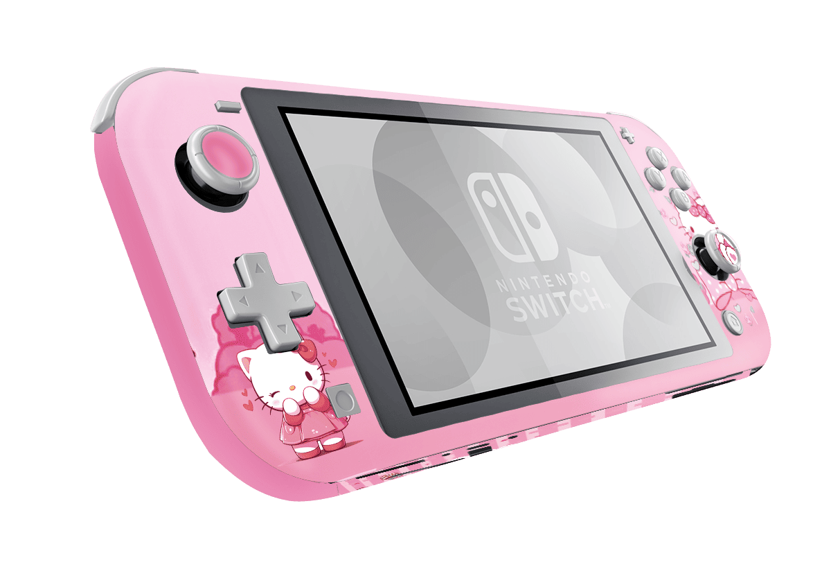 Hello Kitty Nintendo Switch Lite Skin