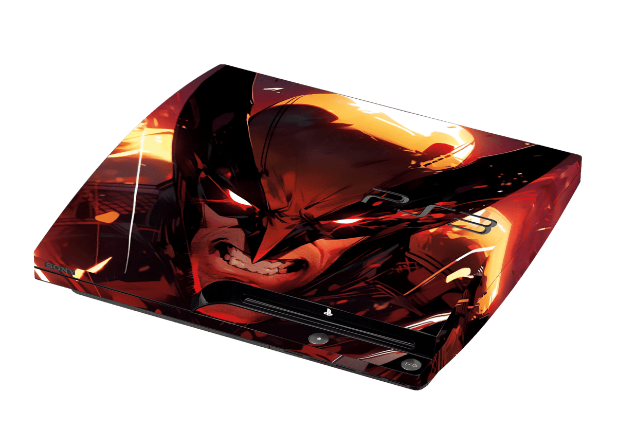 Wolverine Skin Playstation 3 Slim Xonebrand