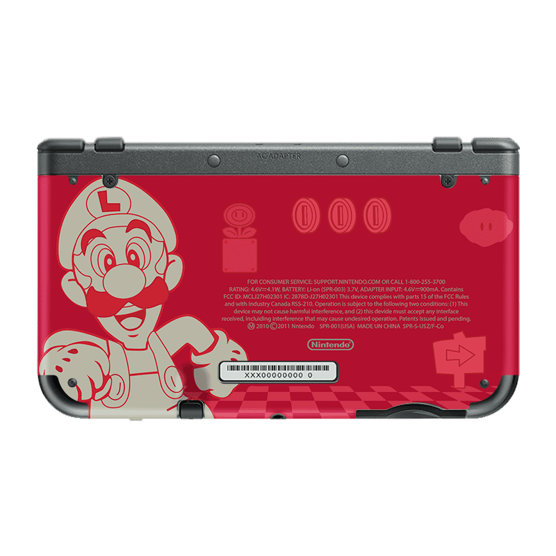 Super Mario Bros Nintendo New 3DS XL Skin