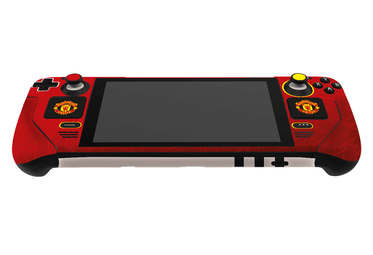 Manchester United Steam Deck Handheld Gaming Computer Skin