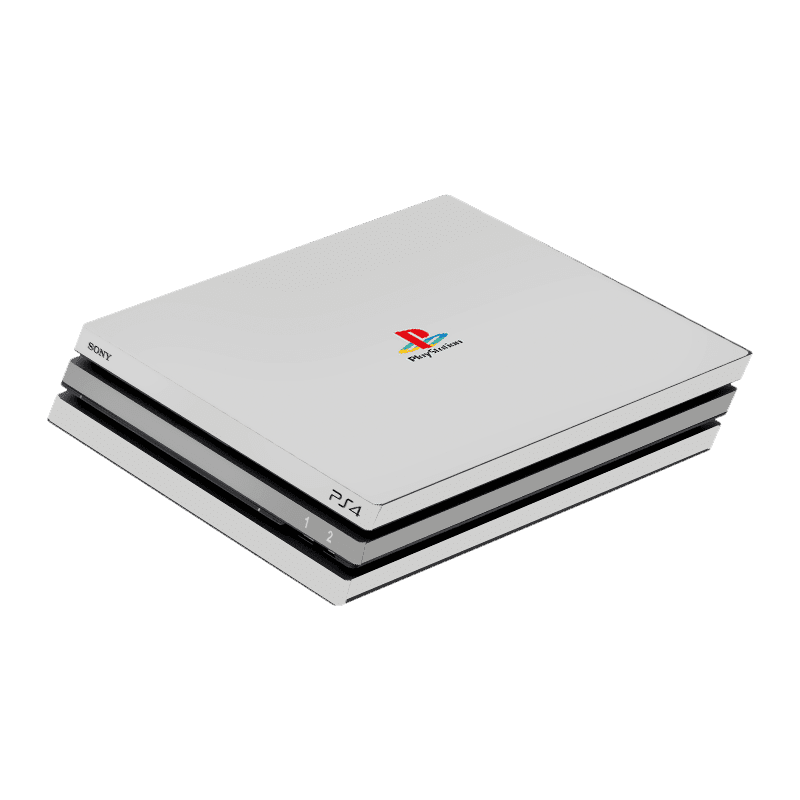 Edición Retro PS4 Pro Bundle Skin