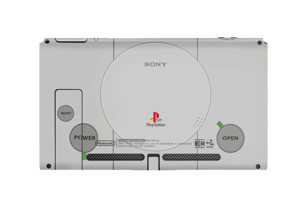 Modelo PS1 Skin Nintendo Switch (2017) Xonebrand
