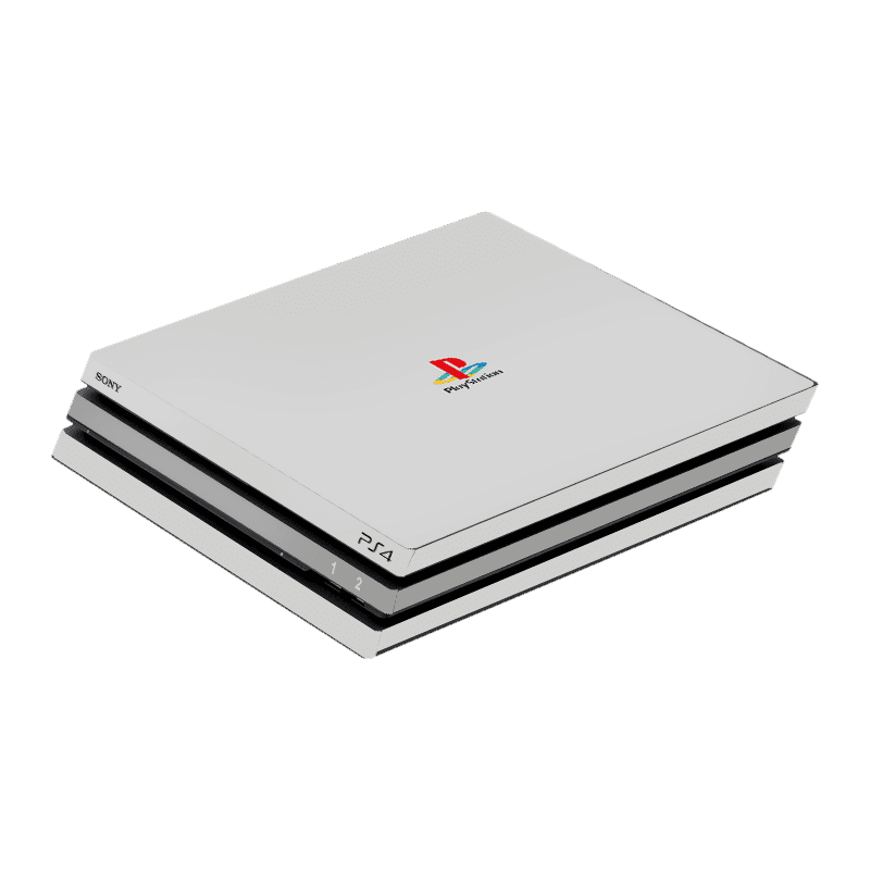 Edición Retro Skin Playstation 4 Pro Xonebrand