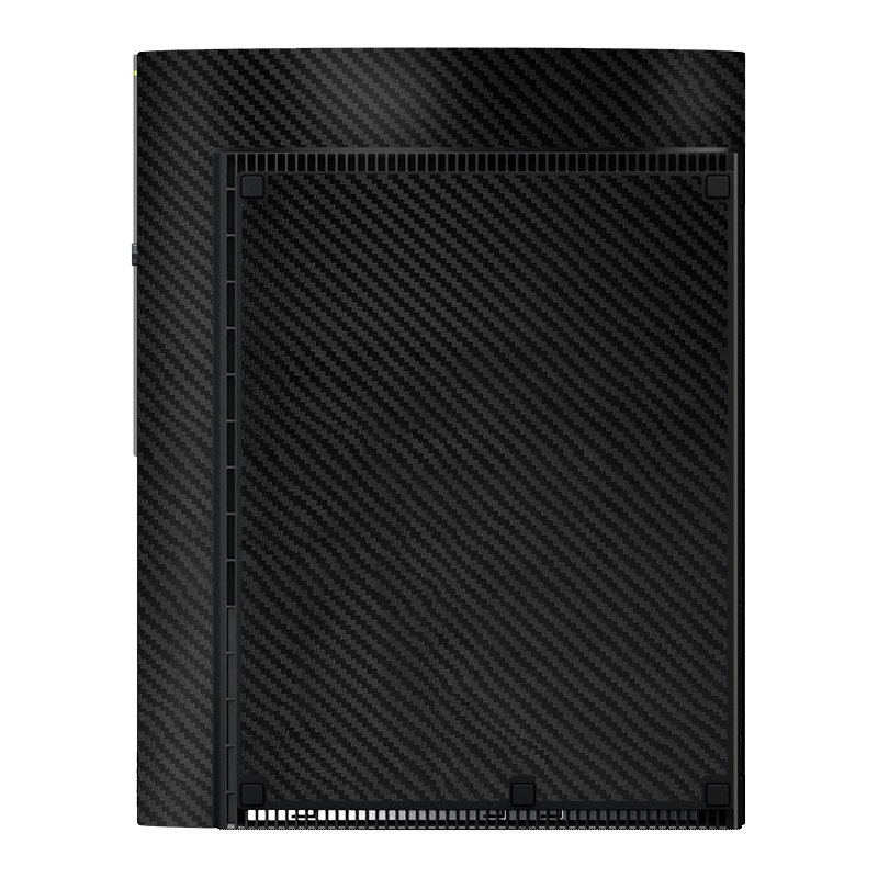 Black Carbon Fiber Skin Playstation 3 Super Slim