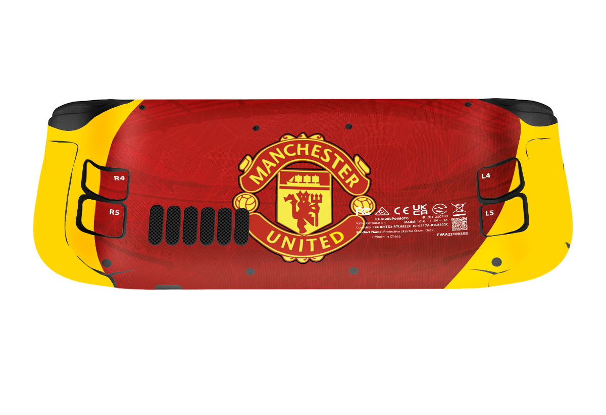 Manchester United Steam Deck Skin Xonebrand