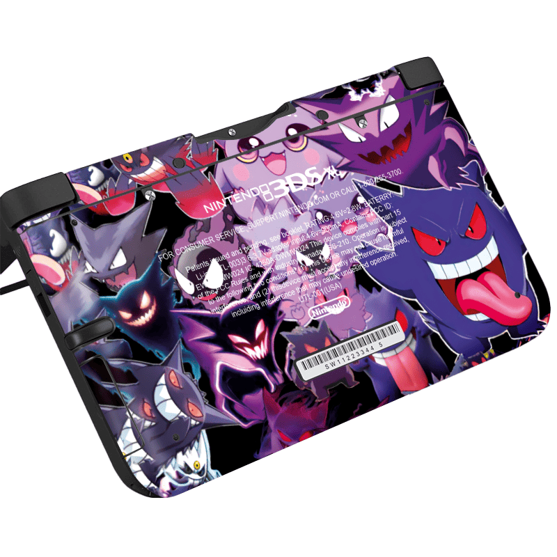 Pokemon Gengar Skin Nintendo 3Ds XL (2012)