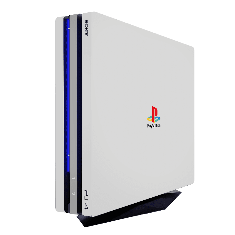 Edición Retro PS4 Pro Bundle Skin