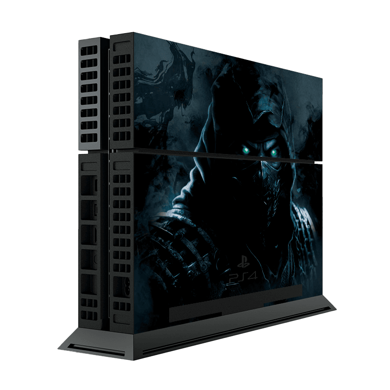 Mortal Kombat Scorpion Skin Playstation 4 Fat