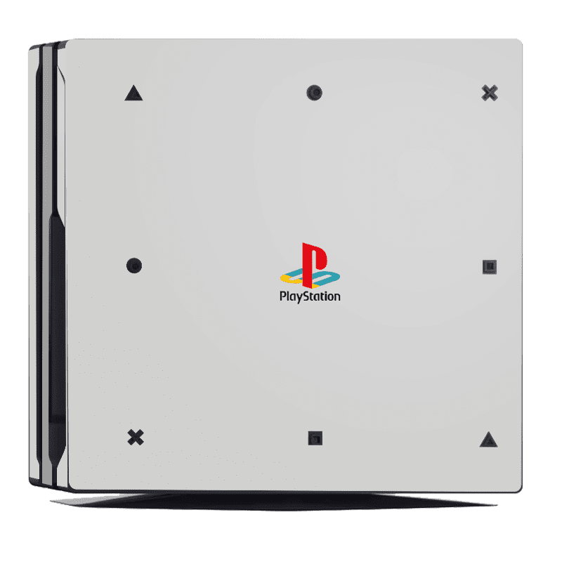 Edición Retro Skin Playstation 4 Pro