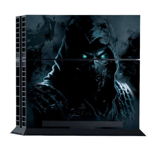 Mortal Kombat Scorpion Skin Playstation 4 Fat