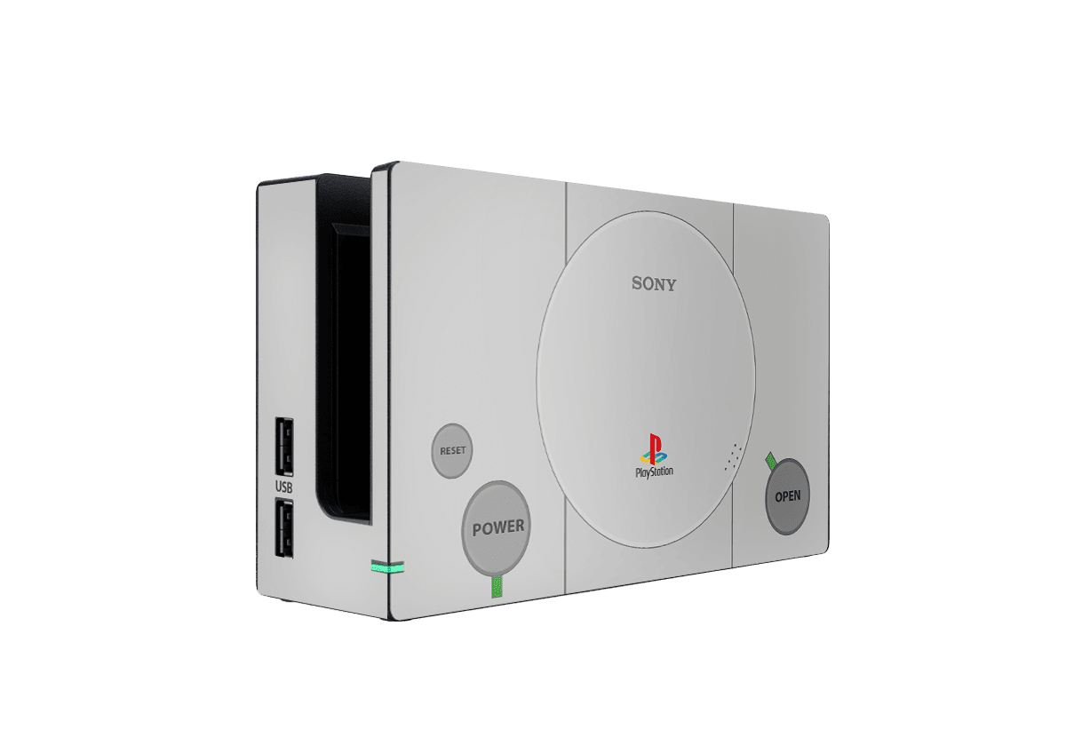 Modelo PS1 Skin Nintendo Switch (2017) Xonebrand