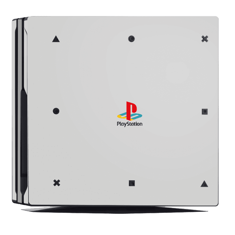 Edición Retro PS4 Pro Bundle Skin