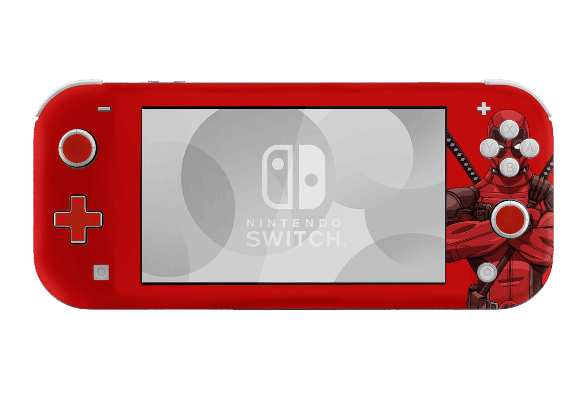 Deadpool Skin Nintendo Switch Lite Xonebrand