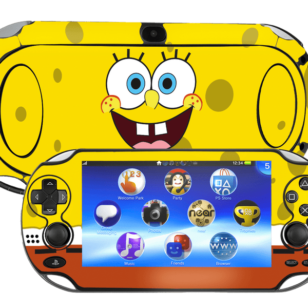 Bob Esponja Skin Playstation Portable PSVita Fat