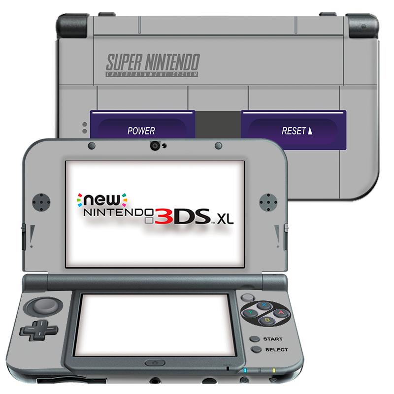 Skin para Nintendo New 3Ds XL edición SNES – Xonebrand