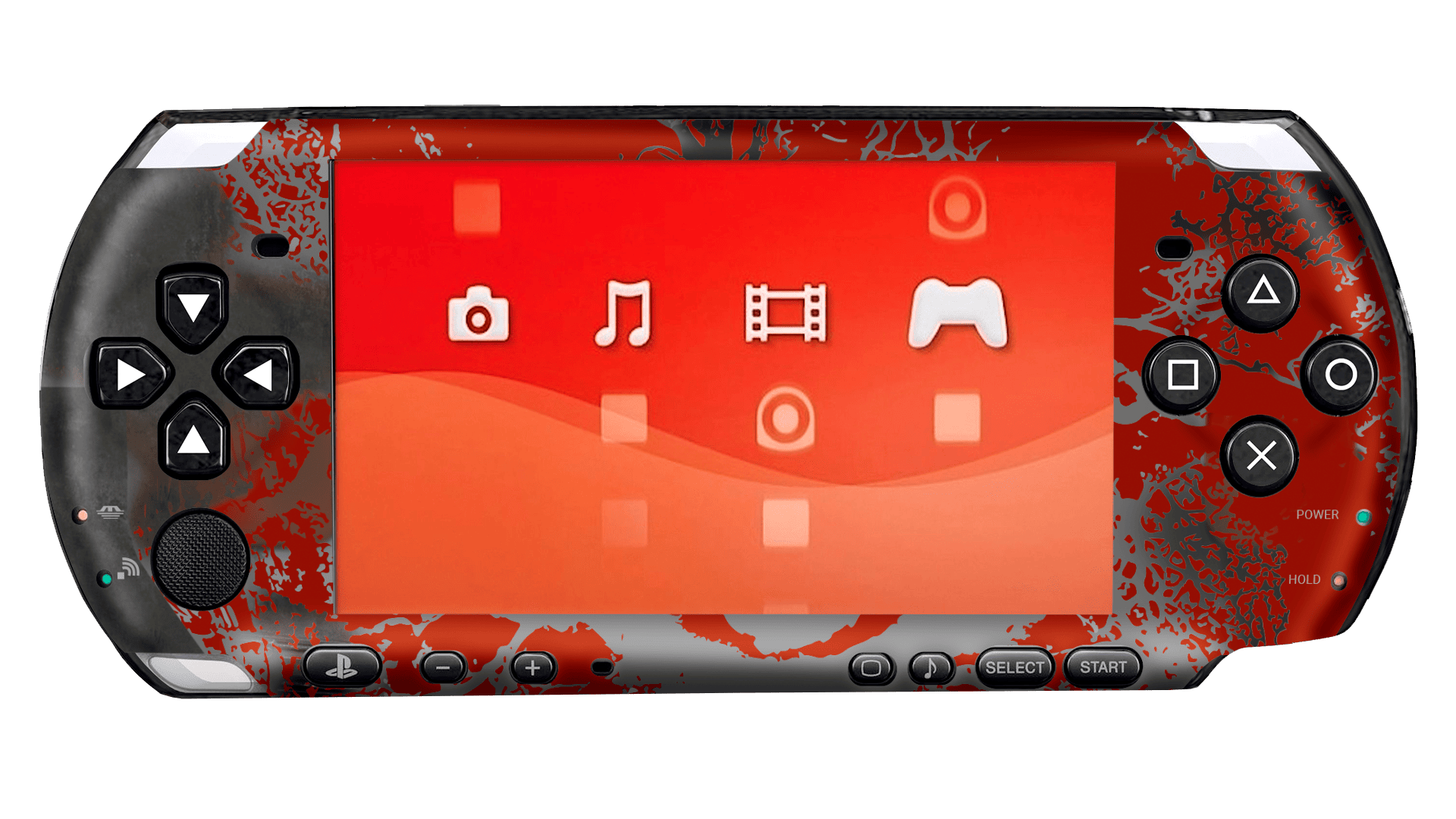Gears of War Skin Playstation Portable (PSP) Xonebrand
