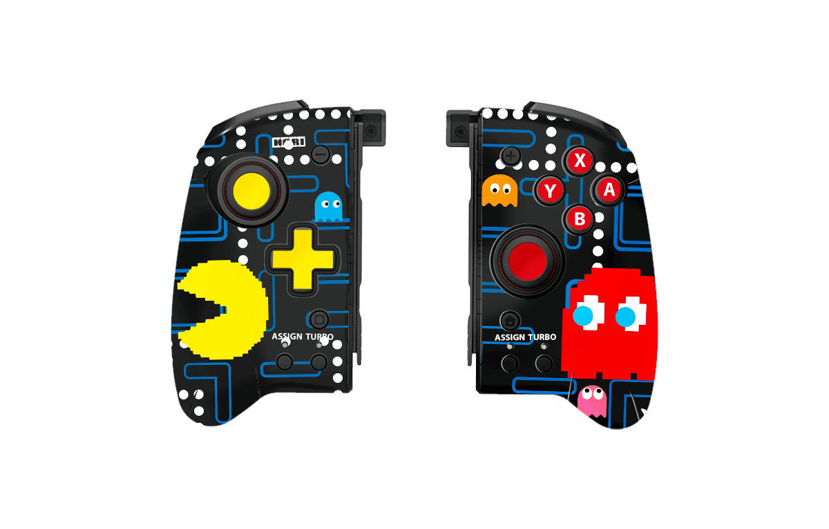 Pacman Nintendo Switch Hori Split Pad Pro Skin Xonebrand