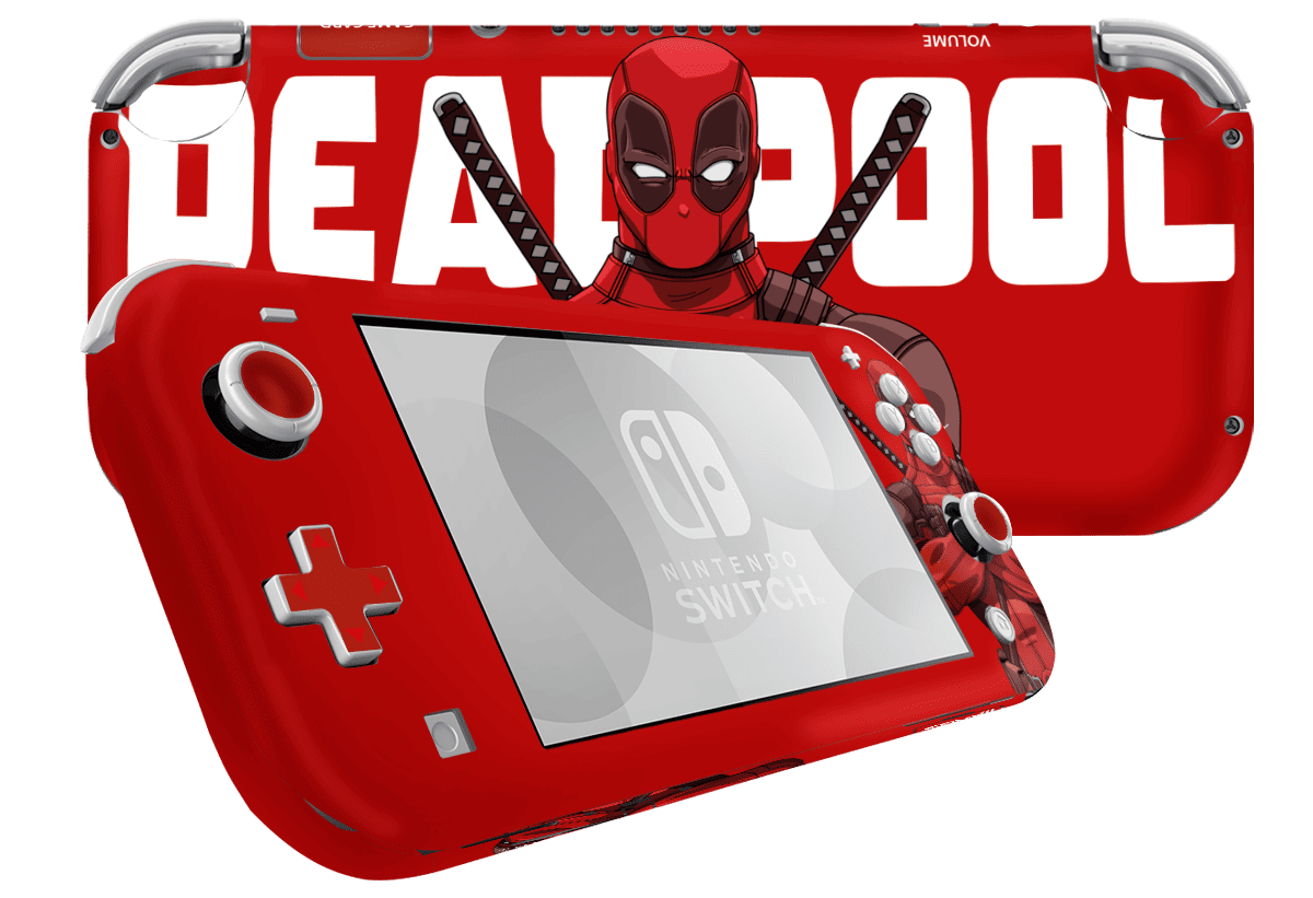 Deadpool Skin Nintendo Switch Lite Xonebrand