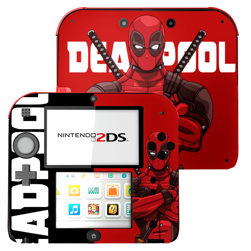 Deadpool Nintendo 2DS Skin