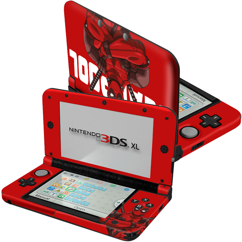 Deadpool Nintendo 3DS XL 2015 Skin