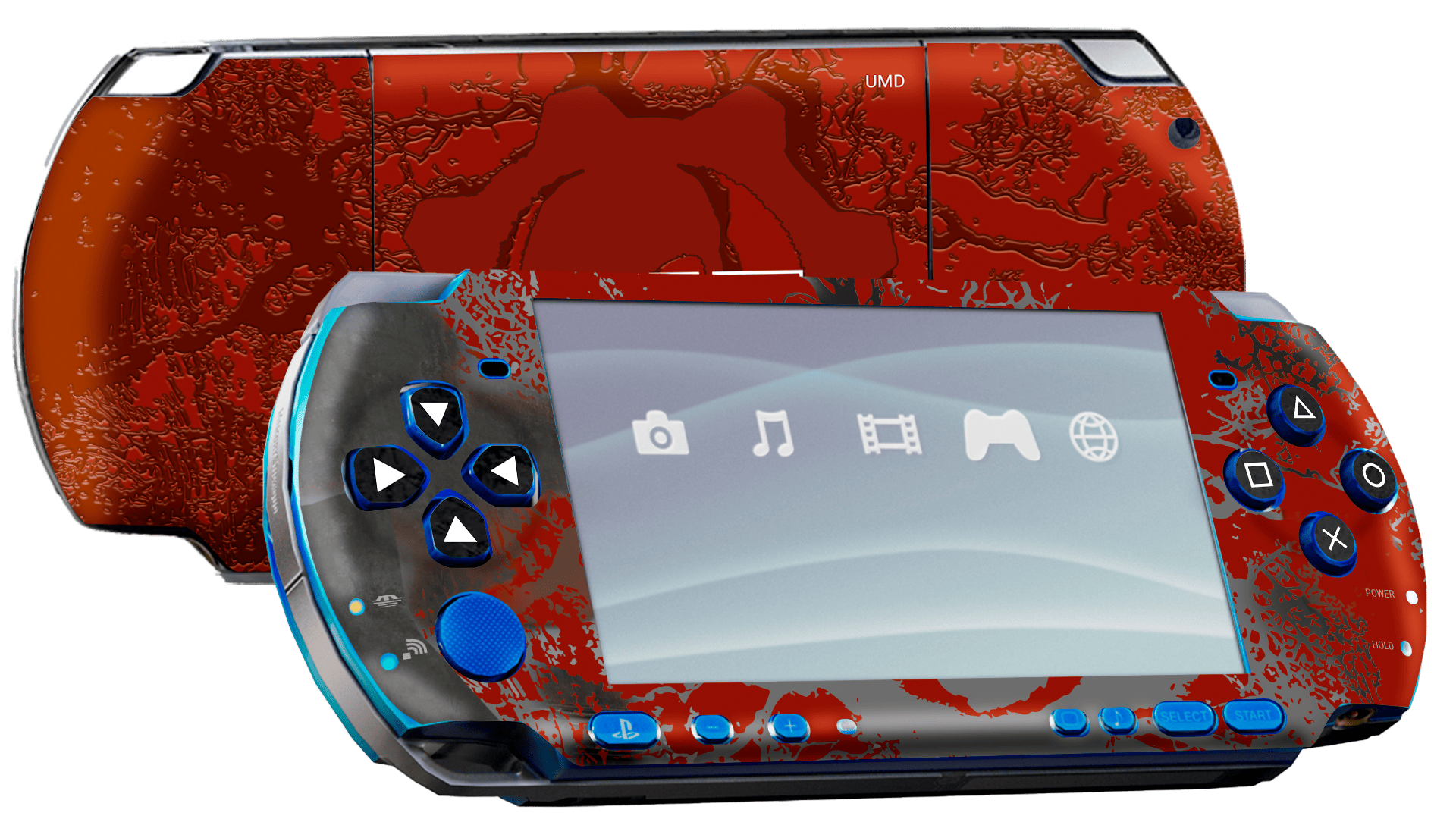 Gears of War Skin Playstation Portable (PSP) Xonebrand