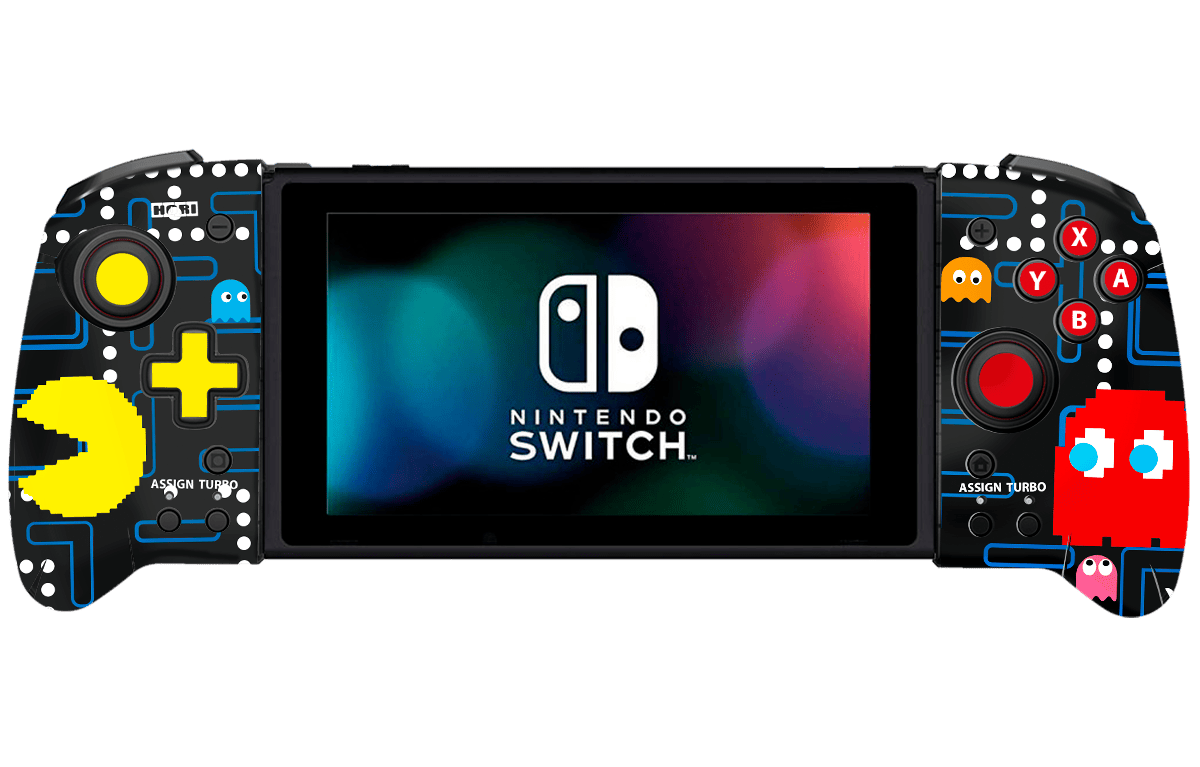 Pacman Nintendo Switch Hori Split Pad Pro Skin Xonebrand